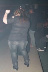 sandras butt lol... dancin away dec 2012