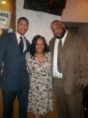 Two important men in my life..My Husband an sons Godfather