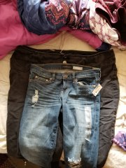 Went from a size 22 (highest size) to a size 4 (current size) Size 22 is behind the size 4.