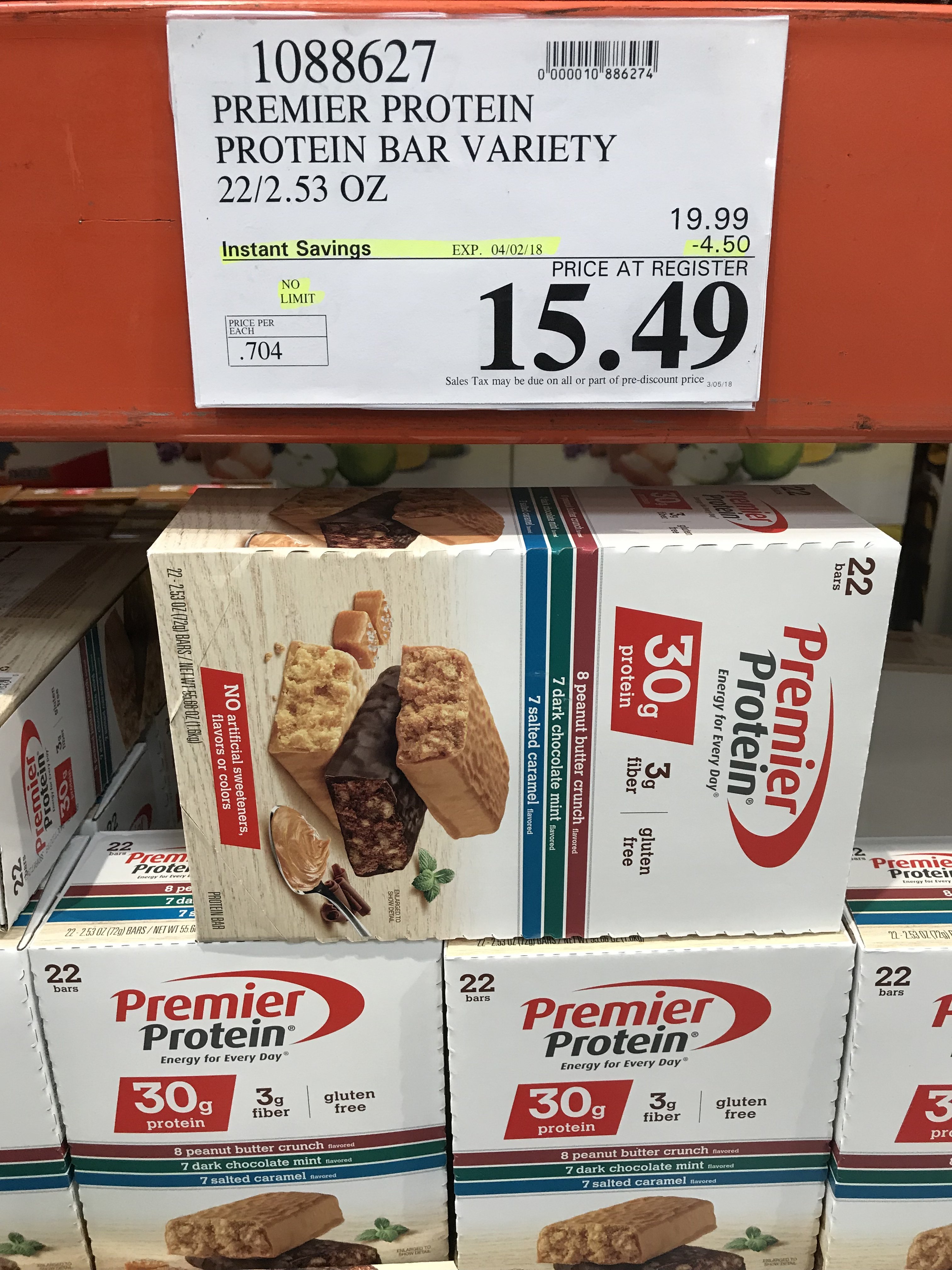 Premier Protein Bars On Sale At Costco Gastric Sleeve Surgery