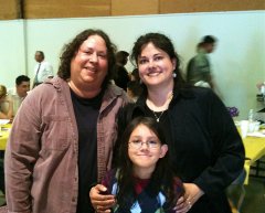 Me with my sister and niece in 2010