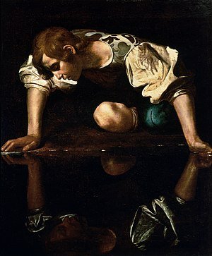 300px-Narcissus-Caravaggio_(1594-96)_edited.jpg.59a8da3bd680d104388e269d6592cdfc.jpg