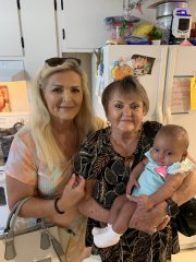 Myself with my Mom n new Granddaughter 