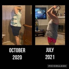 October to July progress