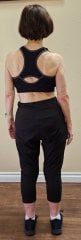 After back sports bra