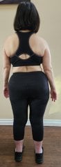 Midpoint back sports bra